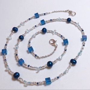 Hang Around Neck Chain Freshwater Pearl